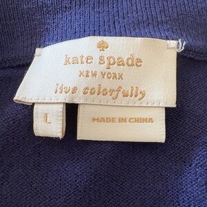 Kate Spade Navy Sweater Cardigan